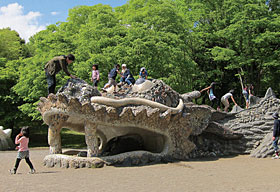 国営昭和記念公園 ドラゴンの砂山