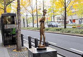 大阪市 御堂筋彫刻ストリート 彫刻の保守点検と改修