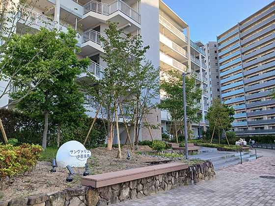 UR都市機構　サンヴァリエ中百舌鳥　オブジェベンチ、他